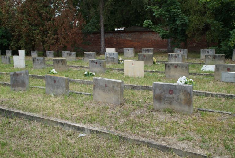 Cmentarz żołnierzy Armii Czerwonej, ul. Zwierzyniecka, Oława [GALERIA]