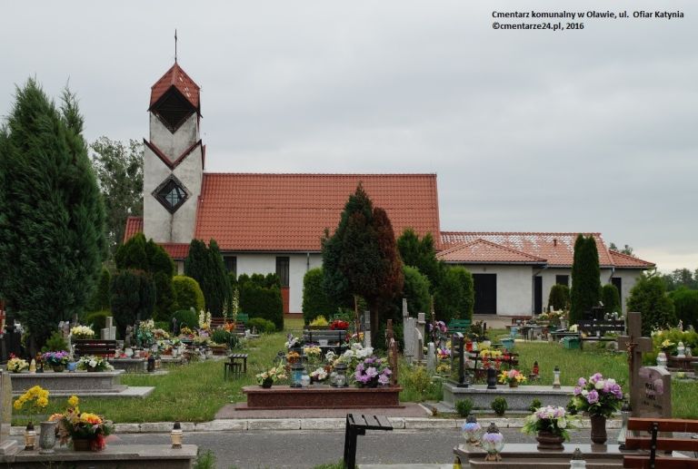 Cmentarz komunalny, ul. Ofiar Katynia, Oława [GALERIA]