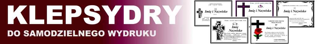 Klepsydry do druku!