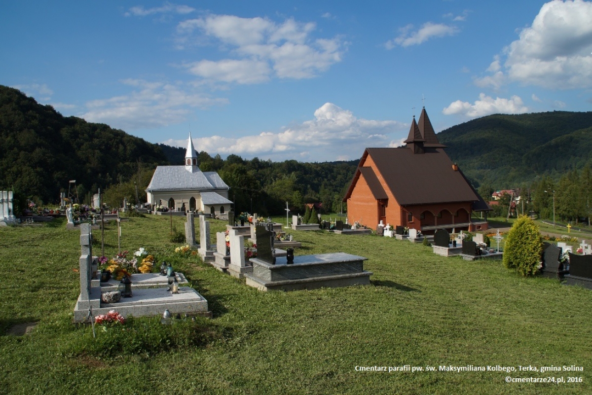 Cmentarz parafii pw. św. Maksymiliana Kolbego, Terka, gmina Solina