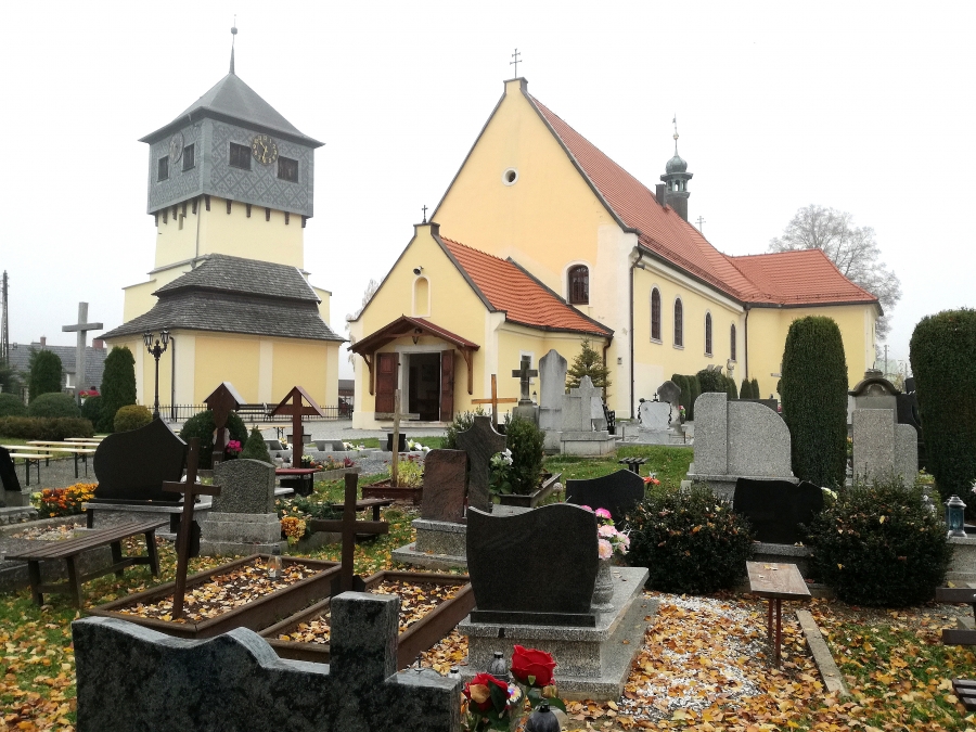 Cmentarz parafii pw. Św. Bartłomieja, Czermna, Kudowa Zdrój [GALERIA]