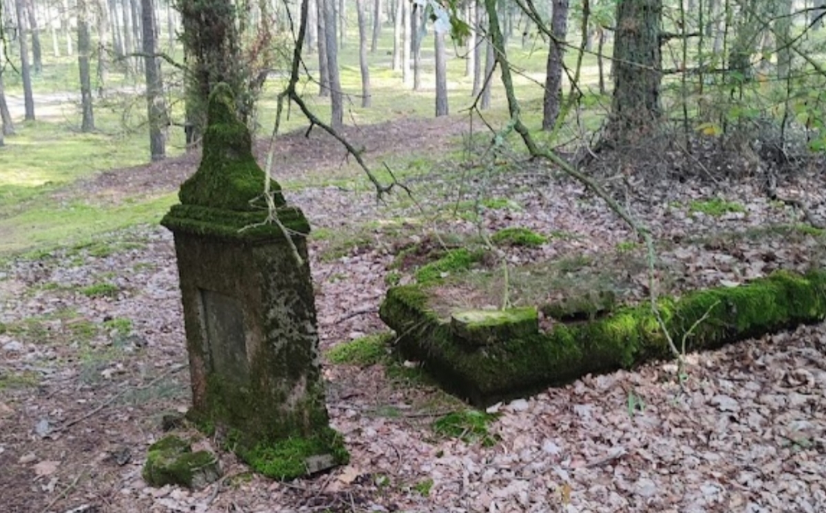 Cmentarz olenderski, nieczynny, Jarantów-Kolonia, gmina Blizanów