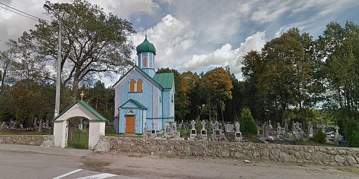 Cmentarz prawosławny, Ryboły, gmina Zabłudów