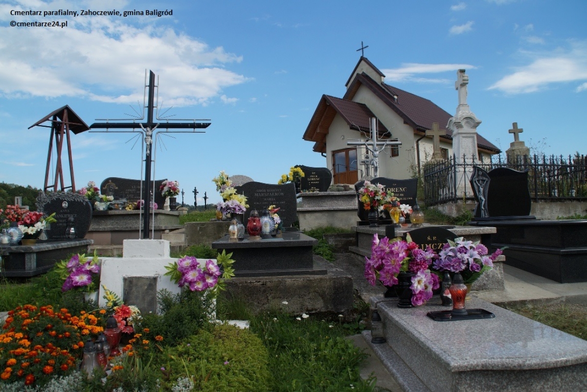 Cmentarz Parafii p.w. św. Anny w Hoczwi, Zahoczewie, gmina Baligród
