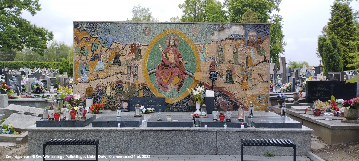 Cmentarz parafii Św. Wincentego Pallottiego, ul. Telefoniczna, Doły, Łódź