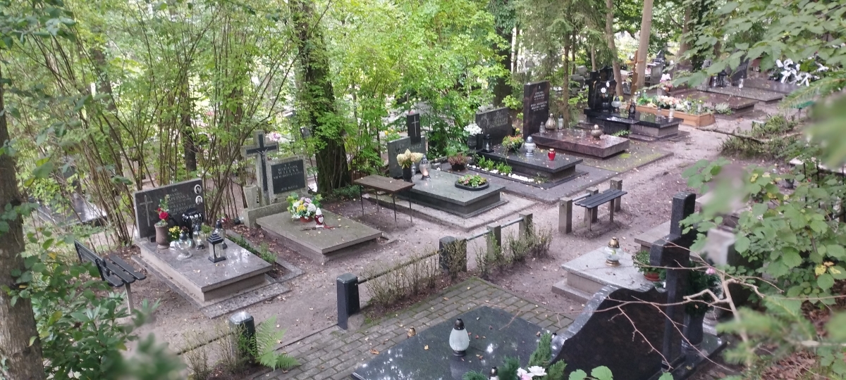 Cmentarz Centralny Srebrzysko, Wrzeszcz, Gdańsk [GALERIA]