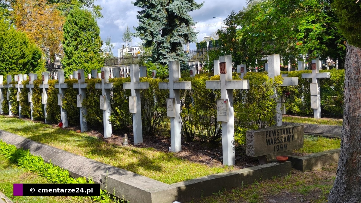 Cmentarz Wojskowe Powązki, ul. Powązkowska, Żoliborz, Warszawa [GALERIA]