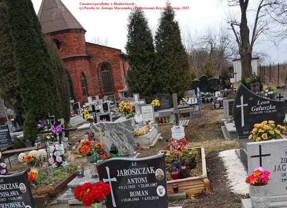Cmentarz parafii Św. Jerzego, Bieńkowice, Wrocław