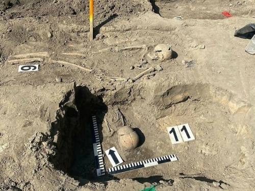 Odkrycie średniowiecznego cmentarza na terenie Parafii Wojskowej w Bydgoszczy