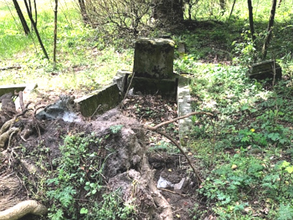 Cmentarz ewangelicki przykościelny, nieczynny, Lubin, gmina Międzyzdroje