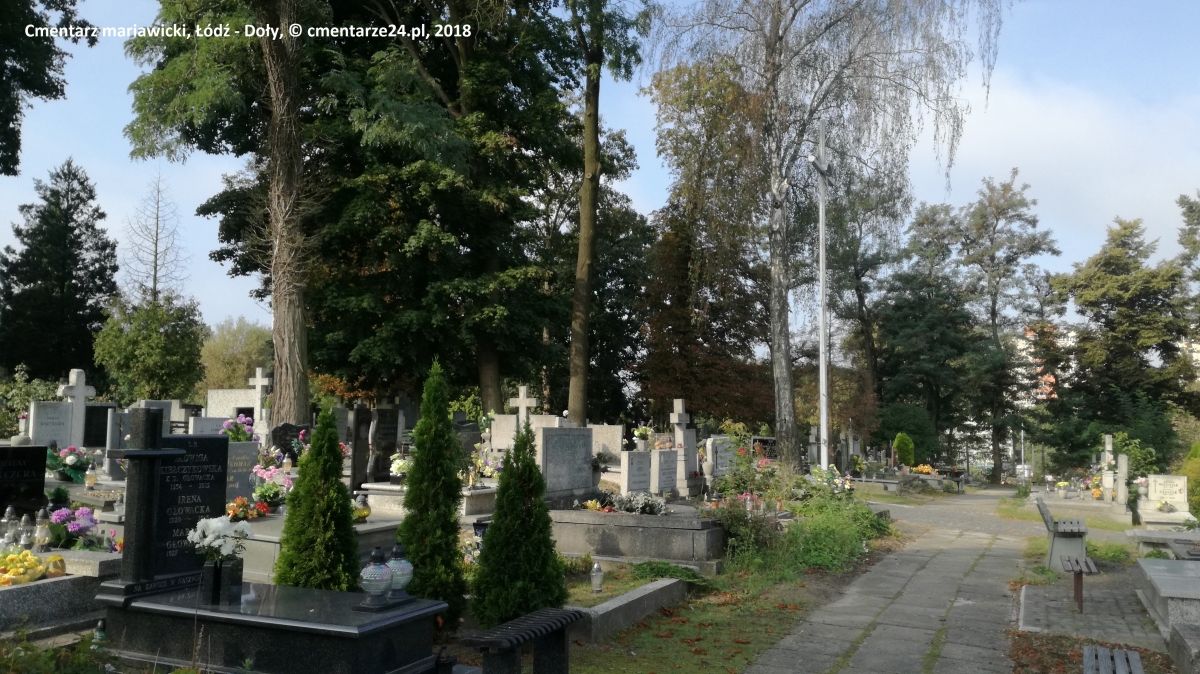 Cmentarz mariawicki, Łódź - Doły