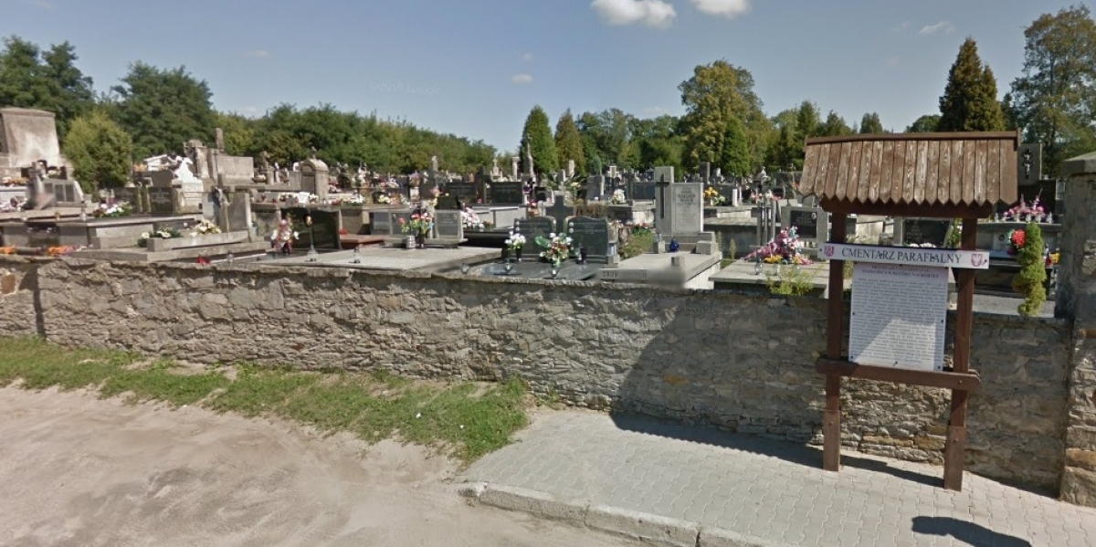 Cmentarz parafii Świętego Zygmunta Króla, ul. Kamienna, Szydłowiec