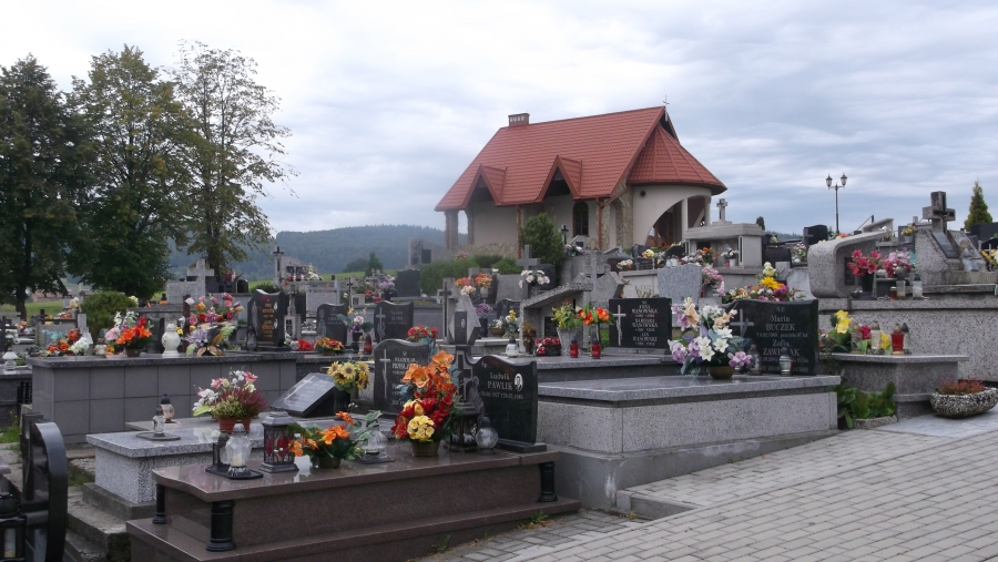 Cmentarz komunalny, Wola Łużańska, Gmina Łużna [GALERIA]