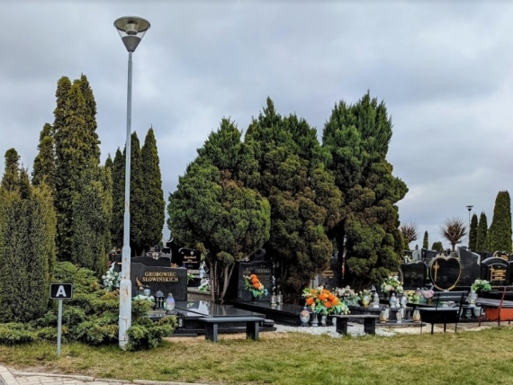 Nowy cmentarz komunalny, Zacisze, Lubin