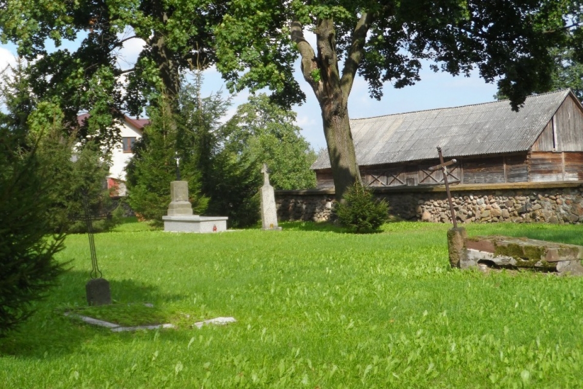 Cmentarz przykościelny parafii św. Bartłomieja Apostoła, Grębków