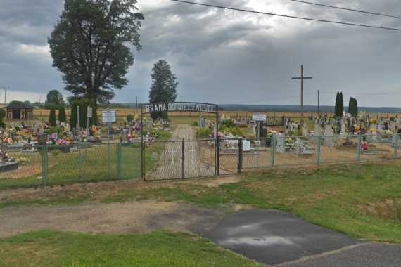 Cmentarz parafii Niepokalanego Serca NMP, Piskorzyna, gmina Wińsko