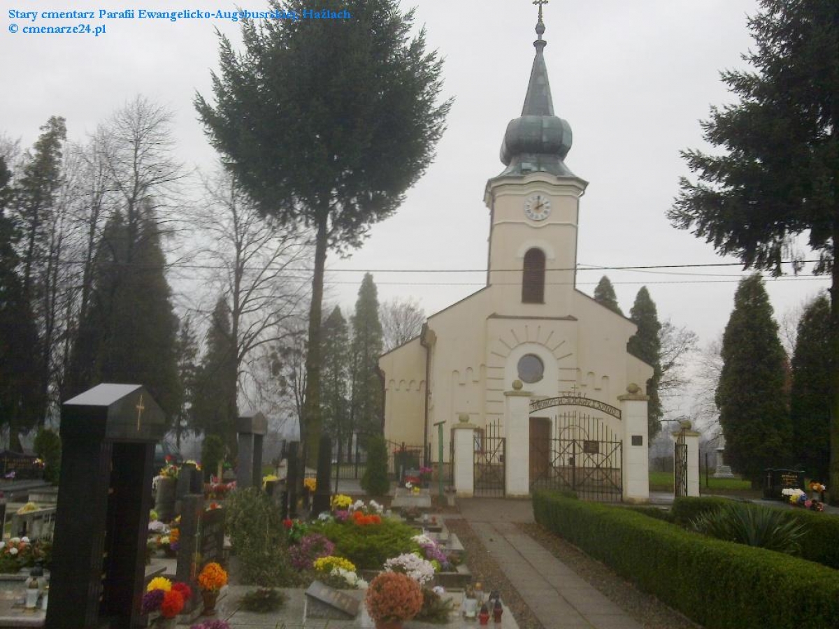 Cmentarz Parafii Ewangelicko-Augsbusrskiej, Hażlach