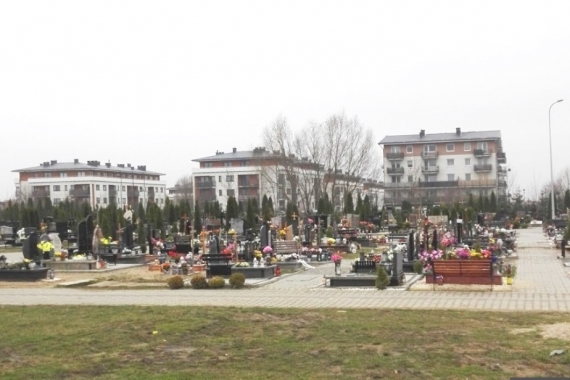 Cmentarz komunalny, ul. Obrońców Pokoju, Pruszcz Gdański