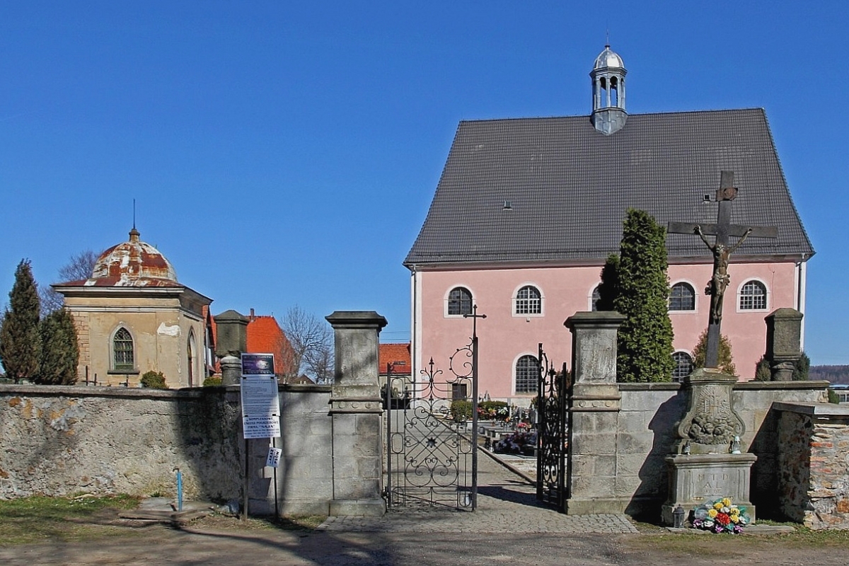 Cmentarz parafii św. Maternusa B.M., ul. Majowa, Lubomierz