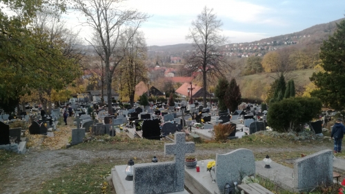 Cmentarze w czasie pandemii: dystans, dezynfekcja, maseczka!