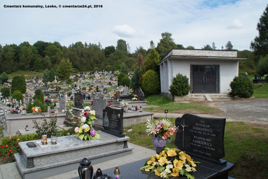 Cmentarz komunalny, Lesko [GALERIA]