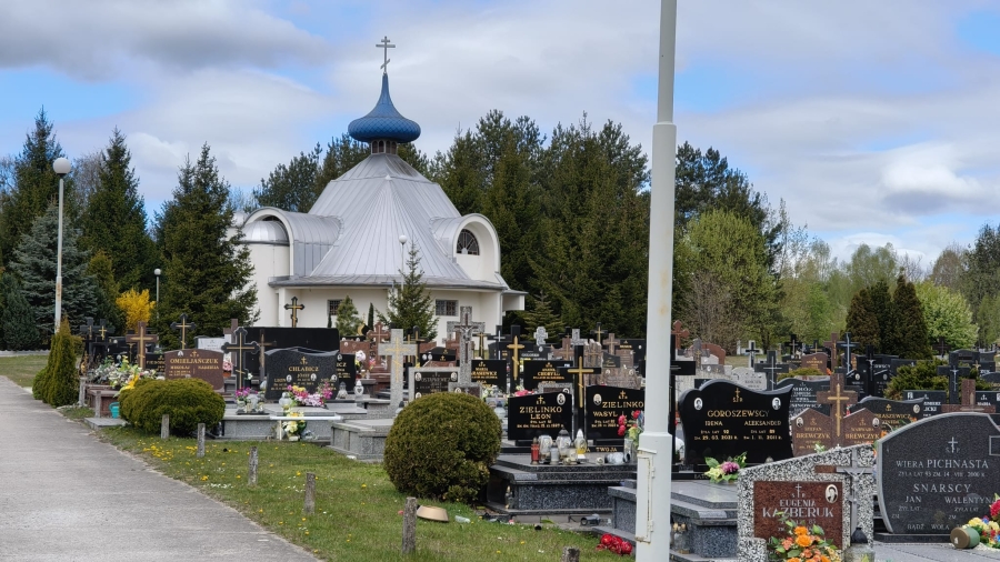 Cmentarz parafii prawosławnej Św. Mikołaja Cudotwórcy, Białystok [GALERIA]