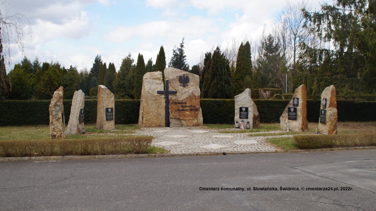 Cmentarz komunalny, ul. Słowiańska, Świdnica