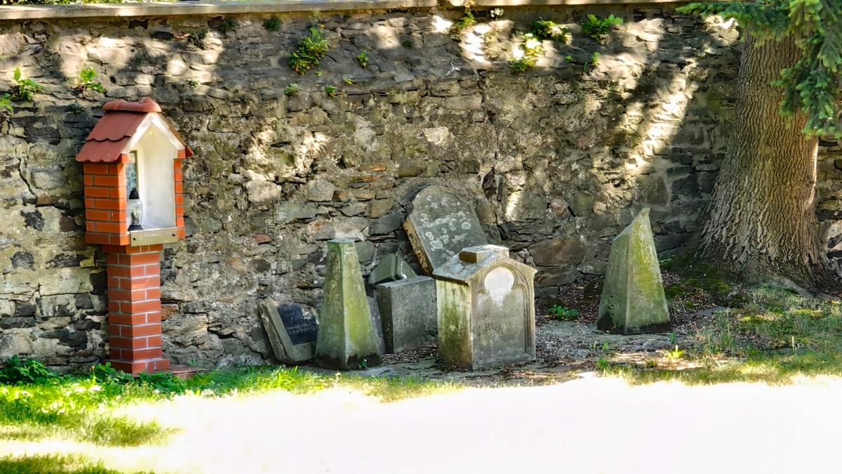 Cmentarz przy kościele św. Mikołaja, Pszenno, gmina Świdnica