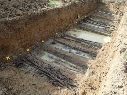 W Starej Bystrzycy odkopano szczątki niemieckich żołnierzy