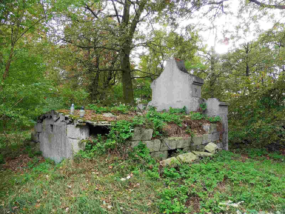 Cmentarz ewangelicki, nieczynny, Dębe – Kolonia, gmina Opatówek [GALERIA]