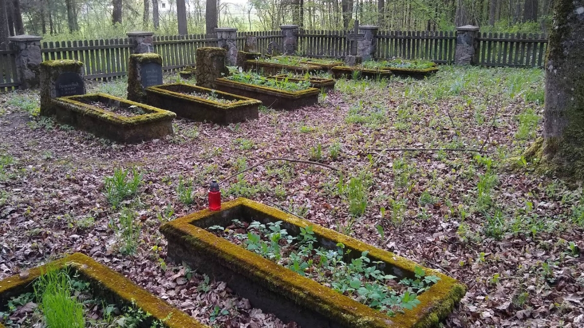 Cmentarz rodziny Reck, nieczynny, Malczewo, gmina Ełk