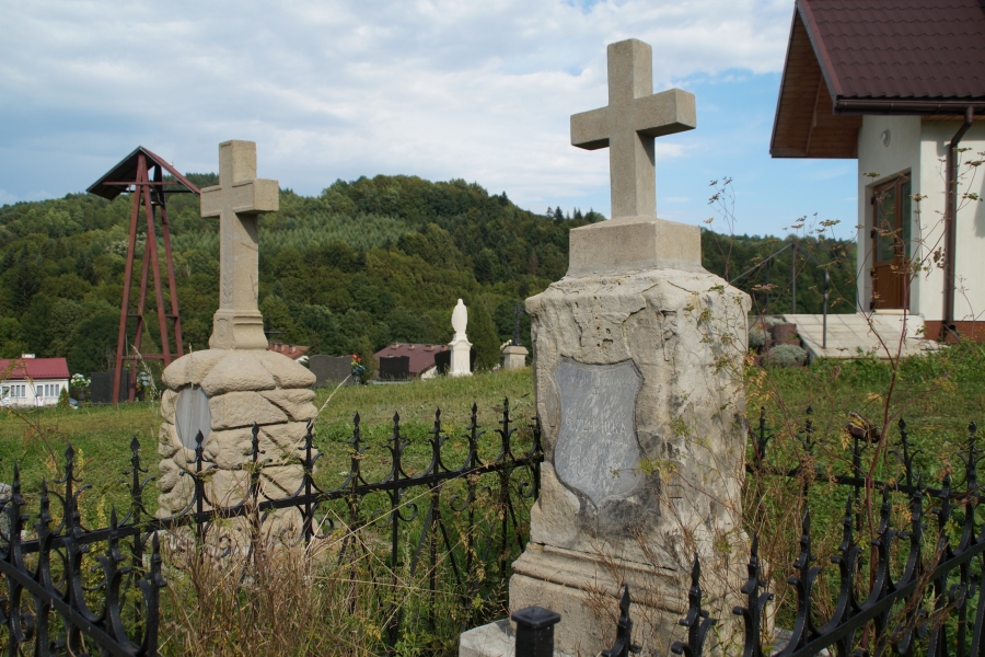 Cmentarz Parafii p.w. św. Anny w Hoczwi, Zahoczewie, gmina Baligród [GALERIA]